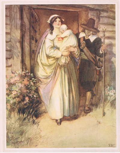 La giovane signora si rivelò completamente da Hugh Thomson